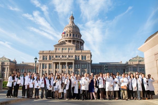 physicians at the Texas Capitol